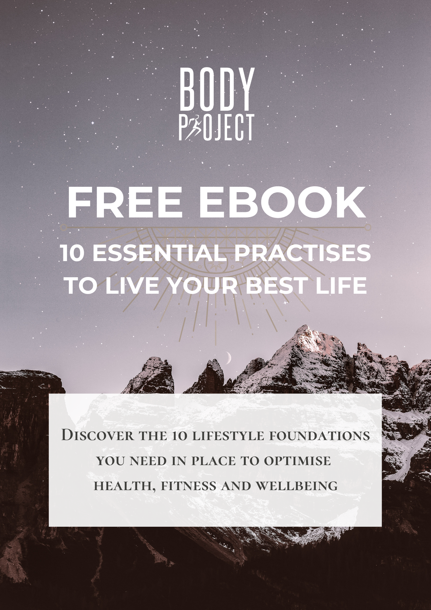 ebook flyer: live your best life